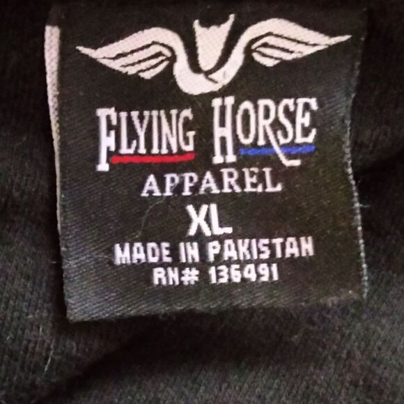 "Flying Horse" woman's hoody  - Picture 6 of 7